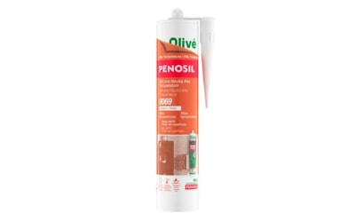 Tubo Alta Temperatura OLIVÉ-9069 Preto 300ml